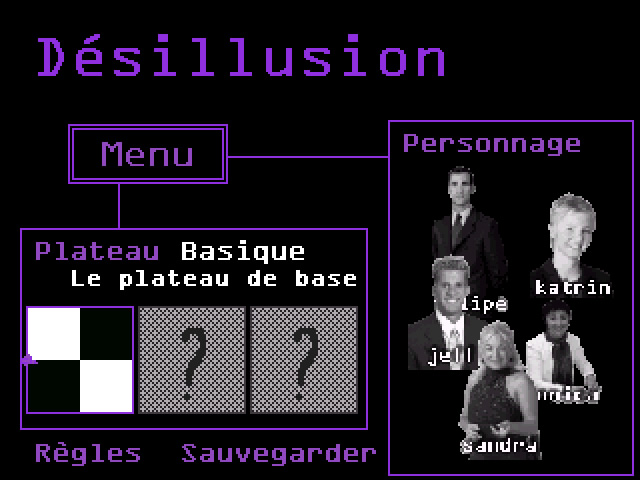 Screenshot de Désillusion, le jeu de l'échec (2007)