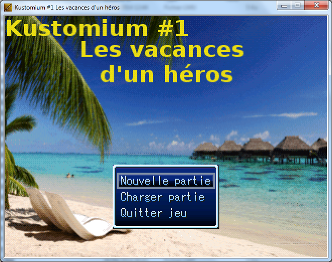Screenshot de Kustomium #1 Les vacances du héros (2014)