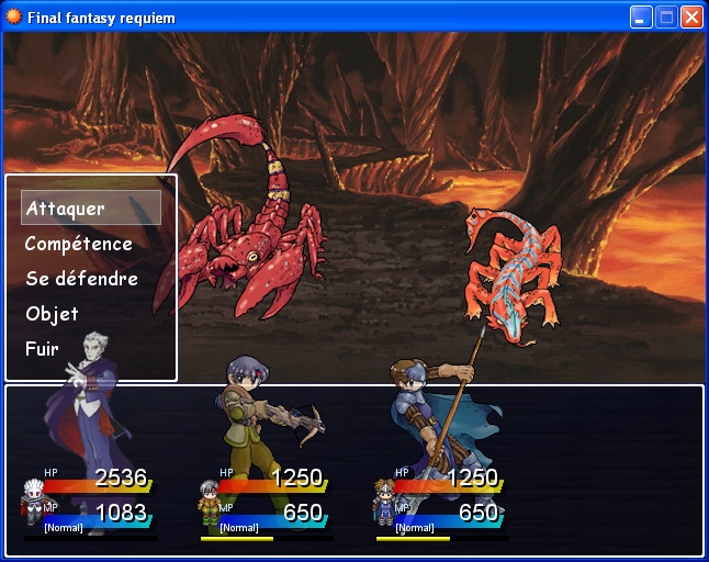Screenshot de Final Fantasy Requiem (2006)