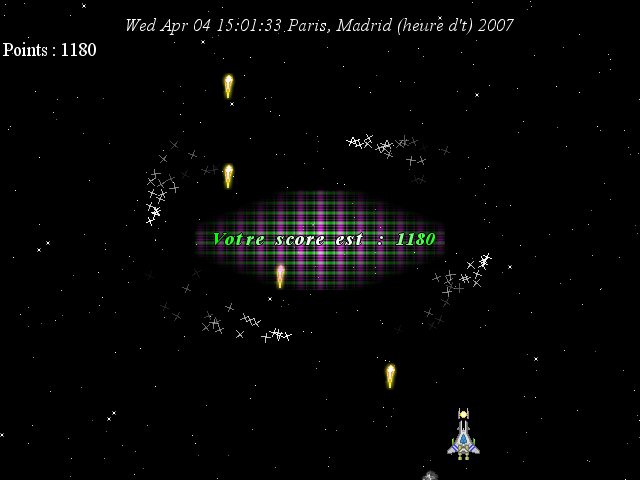 Screenshot de Arcade version - X-Shot (2007)