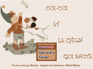 Screenshot de Oui-Oui et le Chien Qui Saute (démo) (2009)