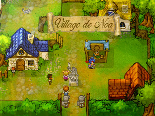Le village de Noa, hÃ©las l'unique lieu de cette courte dÃ©mo.