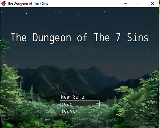 Screenshot de The Dungeon of the 7 Sin (2020)