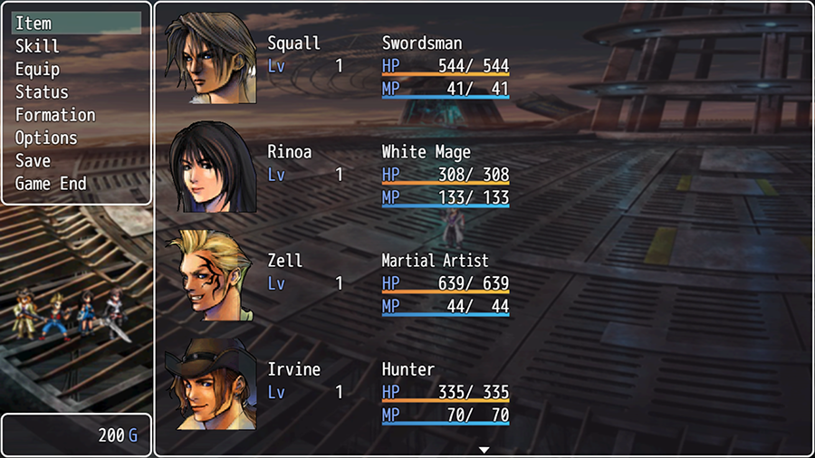 Final Fantasy Saga Demake 1106_Samurai_FinalFa7