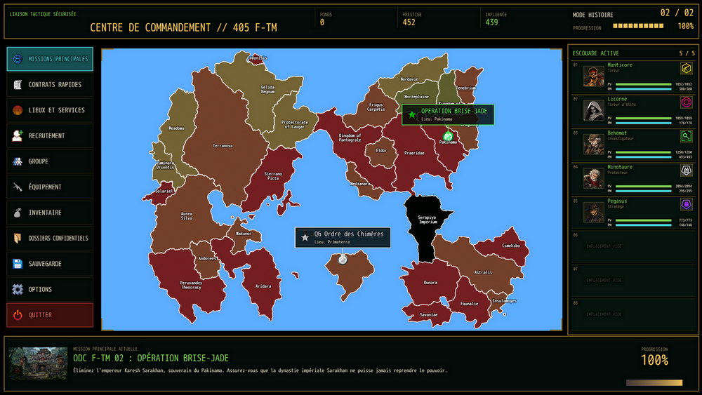 AoS Force - Tactical Manager (2026-2027) Screenshot de AoS Force - Tactical Manager (2026-2027)