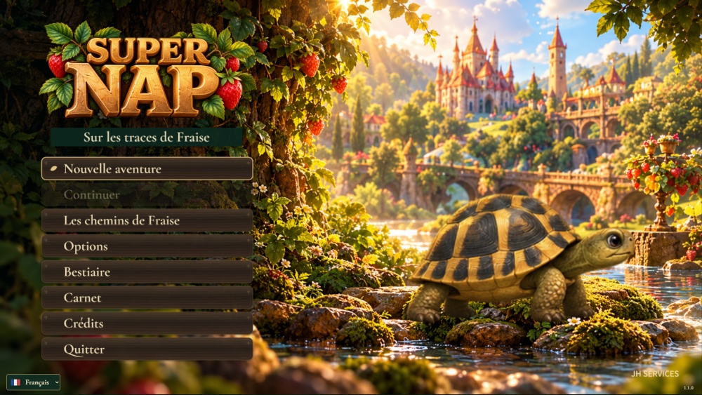 SUPER NAP — Sur les traces de Fraise SUPER NAP — Sur les traces de Fraise